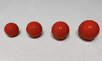 ボールの大きさ4種■シリコン製ボールギャグ