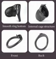 男性用/尿道プラグ付き貞操帯■ミニロック■