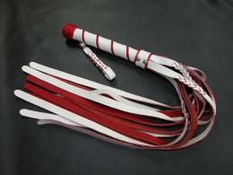 【限定】超高級本革製バラ鞭/赤