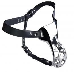 男性用■貞操帯・ケージ&ハーネスベルト