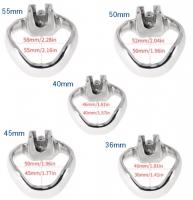 ステンレス製■男性用貞操帯/リード付き