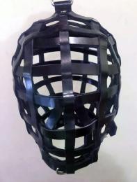 本革製■全頭フード・ケージタイプ