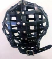 本革製■全頭フード・ケージタイプ