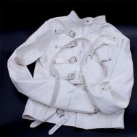 ストレイトジャケット(拘束衣)ホワイト■合皮