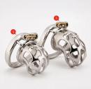 ステンレス製/男性用貞操帯■クラブ・シルバー■NK