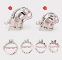 ステンレス製/男性用貞操帯■クラブ・シルバー■NK